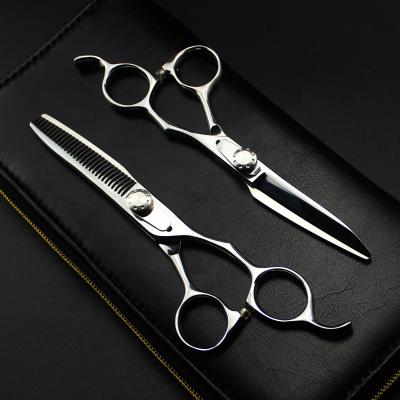 China 6 Inch Professioanl Hair Thinning Scissors Cutting Fine Hairdress Sharp Salon Blades Scissors 9cr13 For Craft for sale