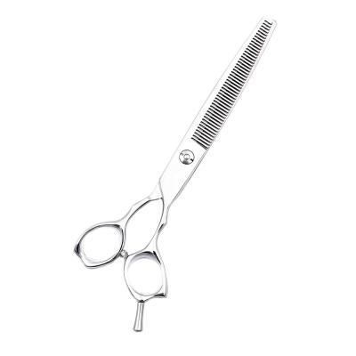 China Thinning Scissors 7 Inch Salon 440C Stainless Steel Japanese Hairdresser Barber Haircut Dog Pets Grooming Thinning Scissors for sale