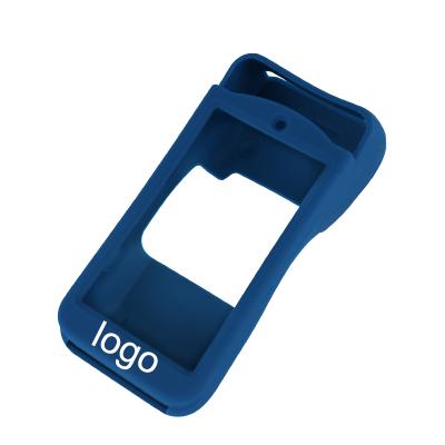 China OEM Durable And Dustproof Handheld Silicone POS Terminal Case Logo Pax A920 Silk Screen POS Case Cover for sale