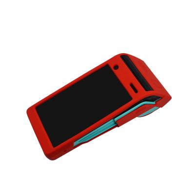 China Protect POS Machine Silicone Case Custom Protective Cover For Sale Terminal POS Machine Stand Examination for sale