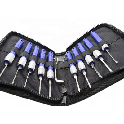 China High Quality Civil Combination 12 Piece Metal Lockspick Set Key for sale