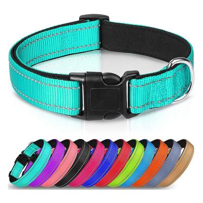 China Lights Shape Pet Neck Collar Wholesale Adjustable Nylon Sublimation Customs Lead Flashing Light Tracking Dog Pet Collar for sale