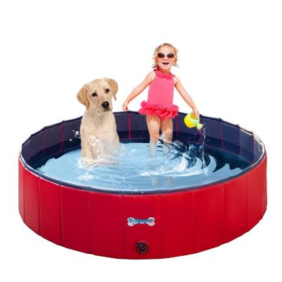 China low price Slip-Resistant in Water Running Dog Pet PVC Bath Collapsible Collapsible Pet Pool for Dogs and Cats for sale