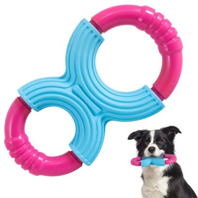 China OEM Viable Factory Custom Soft Rubber Dog Game Training Indestructible Hide And Seek Dog Toy Durable for sale