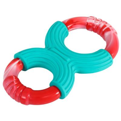 China Viable Private Label Dog Factory Supplier Toy Rubber Clean Teething Hardness Indestructible Chew Dog Toy for sale