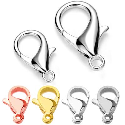 China Stainless Steel 316L Stainless Steel Lobster Claw Clasp, DIY Jewelry Chain Findings Making Accessories for sale