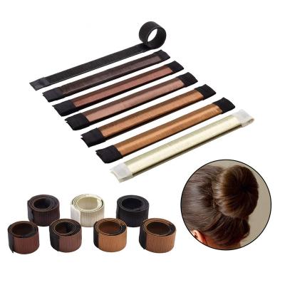 China Hair Styler Hair Bun Updo Bend Wrap Break Styling Tool Accessories Hair DIY Styling Old Fashioned French Twist Bun Maker Magic Donut Tools for sale