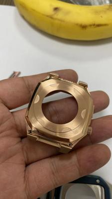 China Roestvrij staal316l Douane Cnc die de Delengevallen van de Horlogewijzerplaat voor Automatisch Horloge machinaal bewerken Te koop