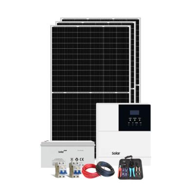 China Home Customized 10 Kw Off Grid On Grid Solar System Solar Power Energy Panel for sale