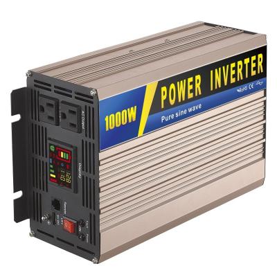 China Off-Grid System Off Grid Power Inverter 24v 48v 1000W Pure Sine Solar Wavehome Use Inverter With MPPT Load Wholesale Price From China for sale