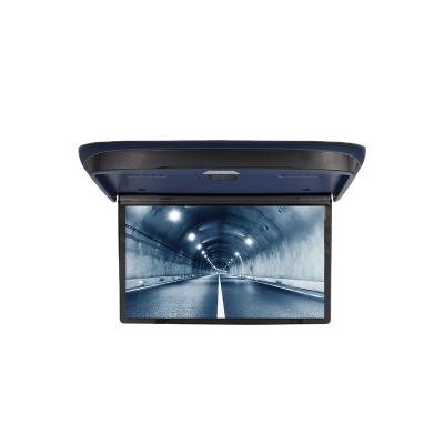 China High Quality Electric Ceiling TV Stereo Universal 8 Core Android Roof Mounted Monitor 13.3' 9.0 IPS Touch Screen For Car and Bus for sale