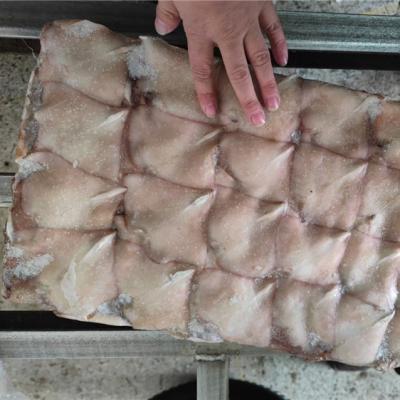 China Low Price High Quality Nutritious Seafrozn Peru Giant Skinless Squid Wing for sale