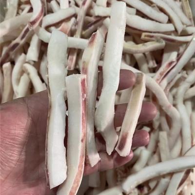 China Wholesale Factory Price Nutritious Squid Frozen Giant Squid Strips Fried Squid Strips for sale