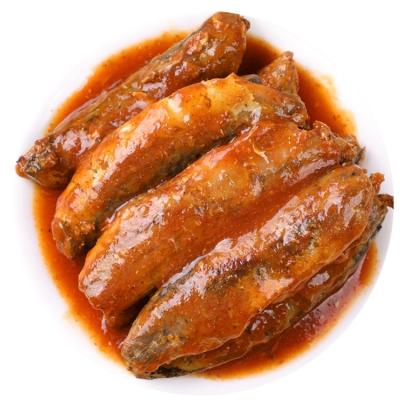 China Nutritious Factory Supply Delicious Fresh Canned Mackerel In Tomato Sauce for sale