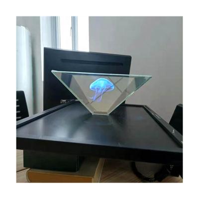 China AR Holographic Projection 360 Display 360 Degree Holographic Desktop Cases At Three Sides Of Ghosting for sale