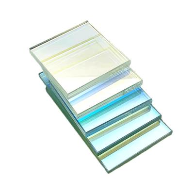 China Decorative glass glare decorative glass glare yard good quality glass colored for sale