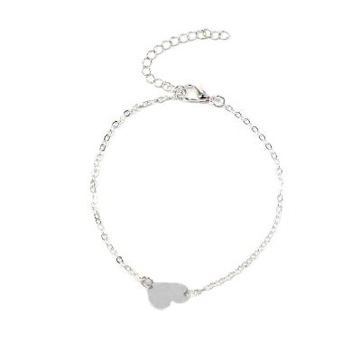 China 2021 FASHIONABLE European and American women's hot sale spring love new simple heart bracelet pendant bracelet for sale