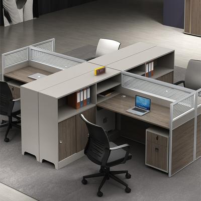 China (Height)Adjustable Modular Computer Desk Modern Office Workstation Furniture for sale