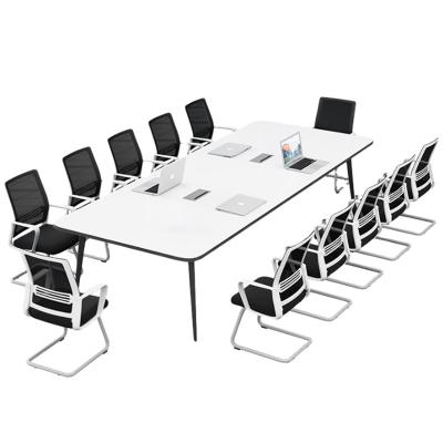 China Convertible Customized 12 Person High End Large Modern Office Executive Conference Table for sale