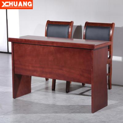 China Office Furniture Foldable Wholesale Wooden Practicing Desks Set Modern Solid Wood Office Training Desk for sale