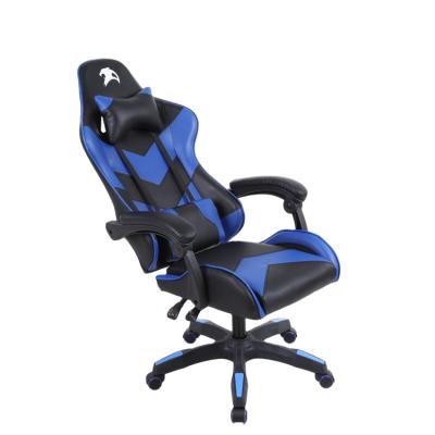 China Swivel (Height) Adjustable Game Racing Chairs High Back OEM PC Synthetic Leather Gaming Chair for sale