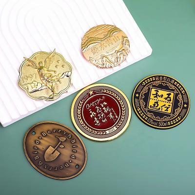 China China Manufacturer Promotional Custom Souvenir Zinc Alloy 3D Metal Memorial Crafts for sale