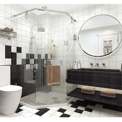 China High Water Absorption Ceramic Bathroom Wall Tiles 15X15cm For Dining Room for sale