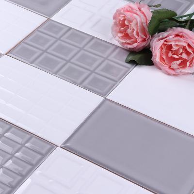 China tejas de cerámica esmaltadas 12x18 de la pared del cuarto de baño, tejas modernas durables del cuarto de baño en venta