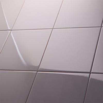 China Grey Porcelain Bathroom Wall And Floor Tiles 16x16 Glaze Finished Surface for sale