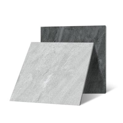 China Light Grey Polished Porcelain Floor Tiles 600x600 Three Dimensional Effect for sale