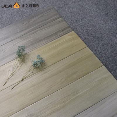 China Glazed Smooth Wood Look Ceramic Tile 150x600 Mm Three Dimensional Effect for sale