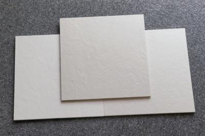 China 50 Degree Super White Polished Porcelain Floor Tile 600x600 H Line Finish for sale