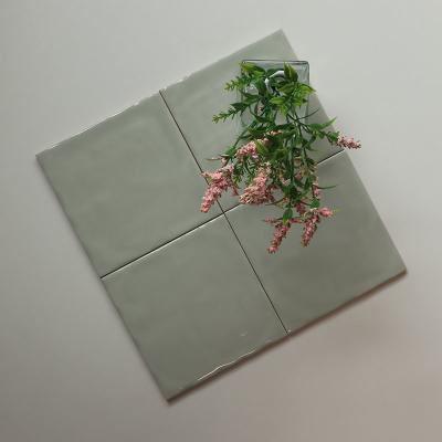 China De waterdichte Ceramische Tegels van het de Kleurentoilet van Coment Groene in 150x150mm Grootte Te koop