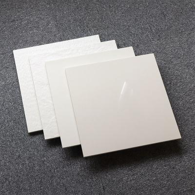 China reines Unglazed Polierporzellan-super weiße Bodenfliesen der Farbe600x600 zu verkaufen