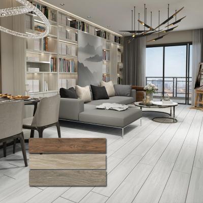 China 200x1000mm / 20x100cm Matt Surface Non - Slip Wood Like Ceramic Tiles Floor for sale