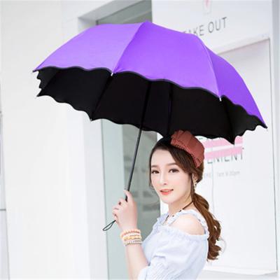 China All In 1 Change Water Flower Three Times Magic Umbrella for sale