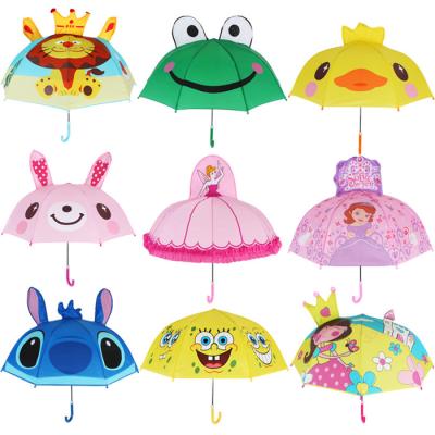 China All In 1 3D Ear Modeling Creative Animal Shape Kids Umbrella for sale