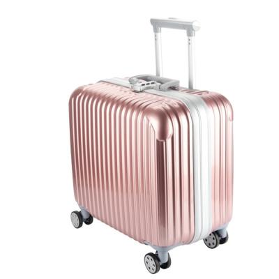 China 18 inch Aluminum Business Suitcase Frame Trolley Moving Luggage for sale