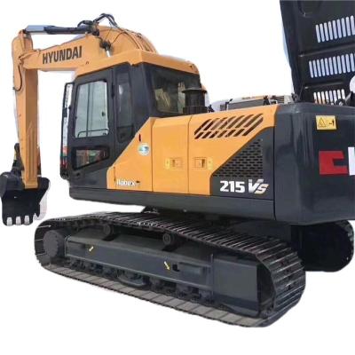 China Well-Maitained Midi Size Used Excavator Earth Machine Korea Brand HYUNDAI R215VS Mobile Excavator For Mining And Construction for sale