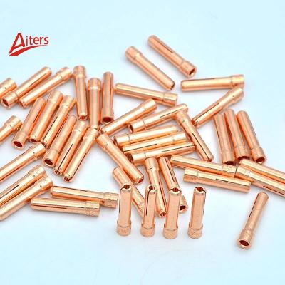 China Aiters Weld TIG Welding Torch Accessories Short Collet for WP-17/18/26 TIG Welding torch 10N22S 10N23S 10N24S for sale