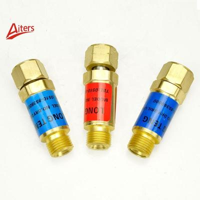 China Oxygen Acetylene Flashback Arrestor Fuel Safety Valve Welding/Cutting Torch Fireback Preventer Welding Cutting Tool for sale