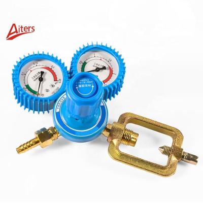 China Acetylene pressure reducer for Welding parts acetylene pressure reducing valve acetylene pressure regulator for sale