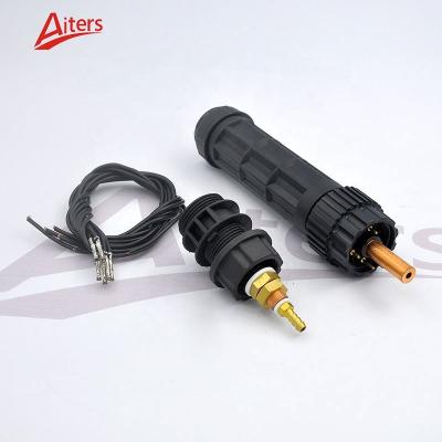 China Trafimet plasma central plug and Socket Plasma cutting gun accessories Connector at the back for sale