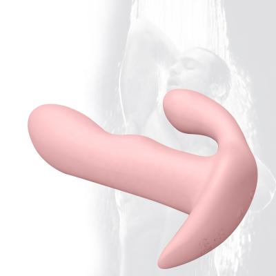 China Soft Waterproof Butt Plug Vibrator Silicone Prostata Massager Anal Toys For Men for sale