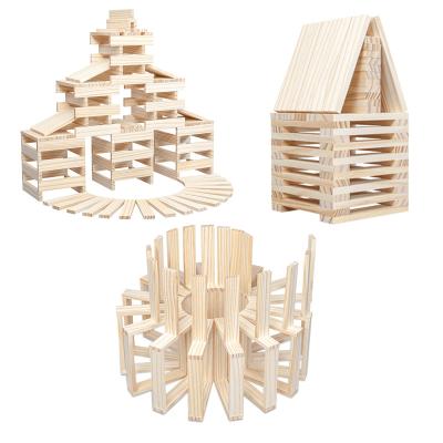 China Construction Toy Creative Assembling Building Blocks Wooden Stacked Archimedes Building Boys and Girls Children's Educational Toys for sale