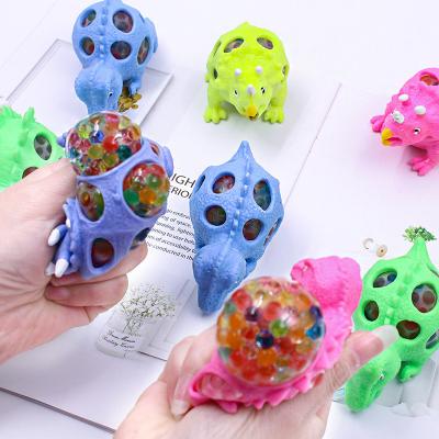 China Kid Toy Gift Mesh Squishies Autism Mood Squeeze Anti Stress Reliever Jelly Water Beads Grape Ball World Of Worry Relife Funny Toy 2022 Dinosaurs New for sale