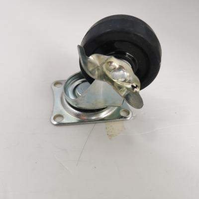 China Kinnsbull Modern Iron Casters PP Core PU Castor Wheel Furniture Metal Caster Wheel for sale