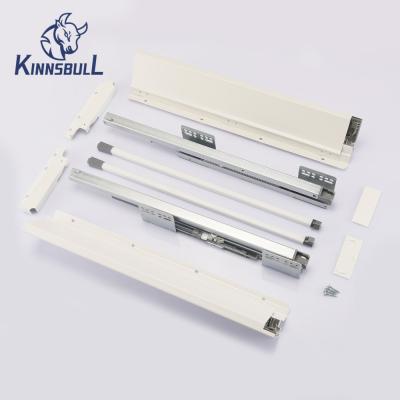 China Kinnsbull Modern Push To Open Under Mount Ball Bearing Hanging Drawer Slides for sale