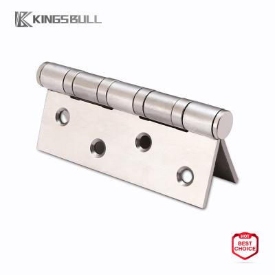 China Kinnsbull Stainless Steel Door Hinge 201/304 4 Ball Bearing Modern Door Hinge for sale