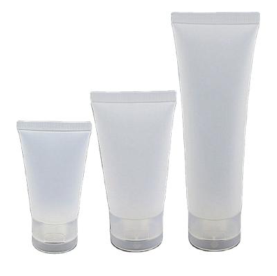 China Wholesale high frequency cosmetic tubes small cosmetic tube packaging for face and acne silicone travel cosmetic refillable big tube for sale